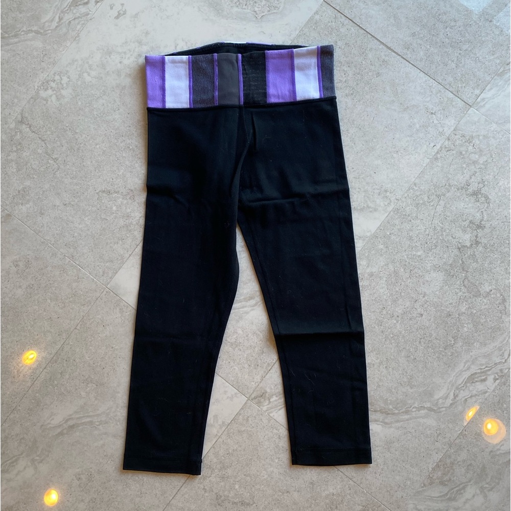 Lululemon Crop Leggings Reversible